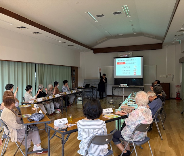 「長住校区 ふれあいサロン長住」 講話会 を行いました♬